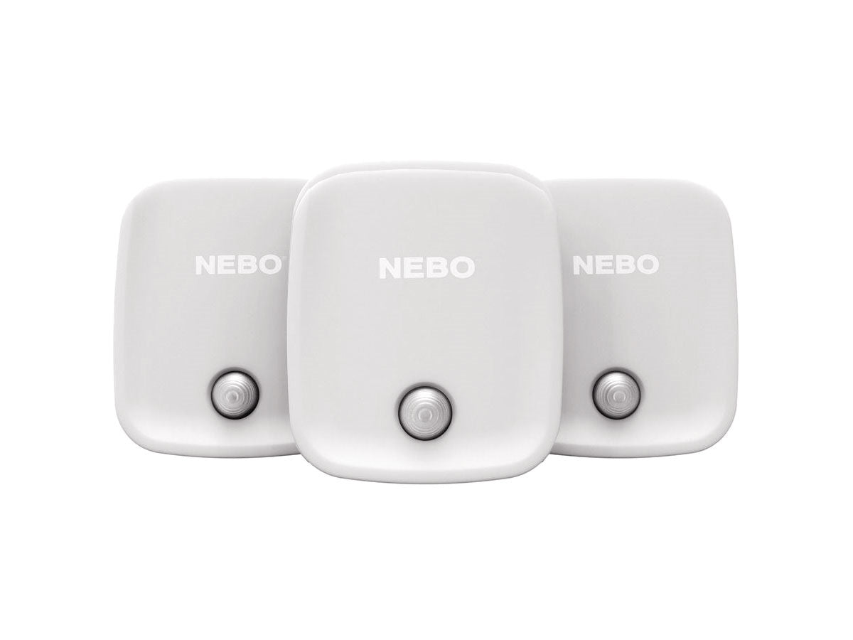 NEBO MOTION SENSOR NIGHT LIGHT luce notturna 30 lumen LED sensore di movimento WLT-0026