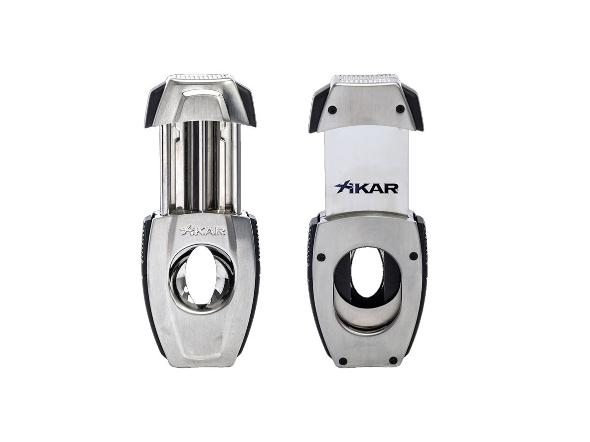 Xikar Tagliasigari XI-160 Flip Dual Cutter (160BC) Brushed Chrome - foto 2