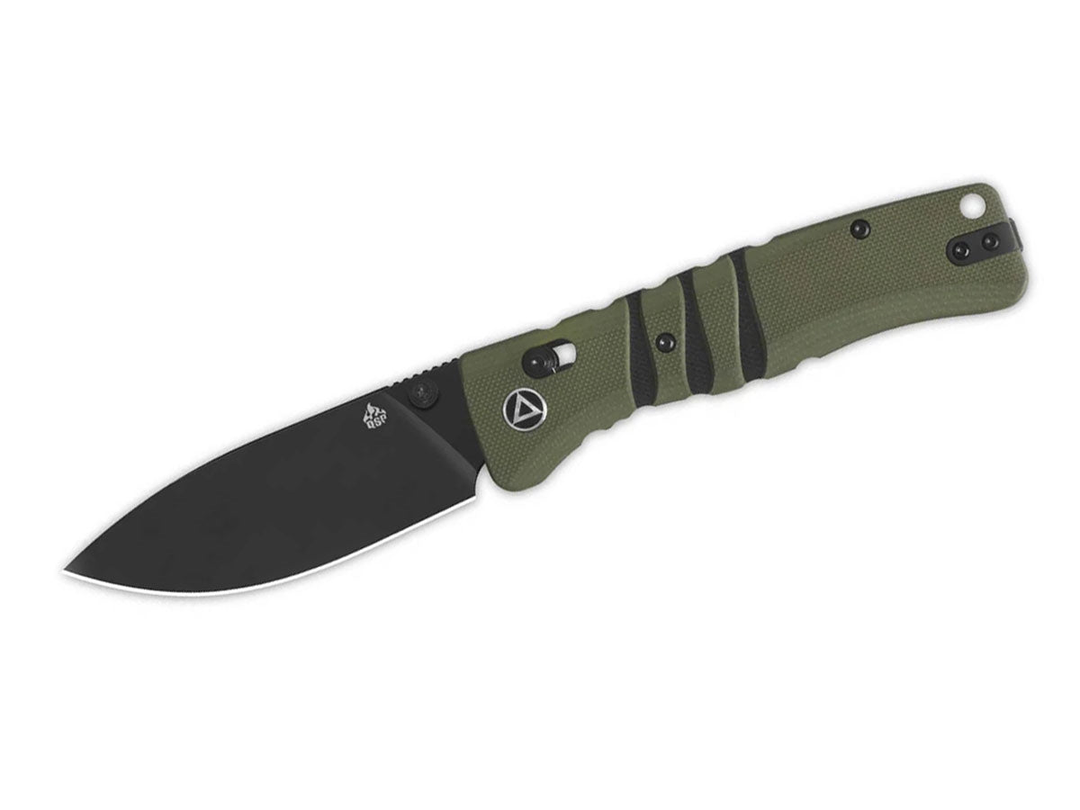 Qsp Ripley G-10 Black QS160-C2 Green/Black