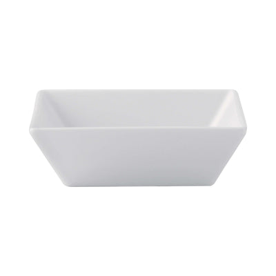Gural Merid Coppetta Quadrata in Porcellana Bianca 10x10 cm 12 Pezzi