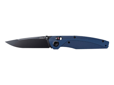 Coltello EDC ANV A100 BB Sleipner DLC manico GRN blu ANVA100-020