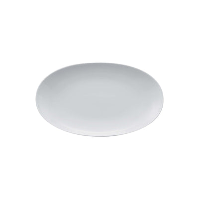 Gural Elips Vassoio Ovale in Porcellana Bianca 25x14,5 cm