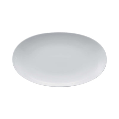 Gural Elips Vassoio Ovale in Porcellana Bianca 29,4x17 cm