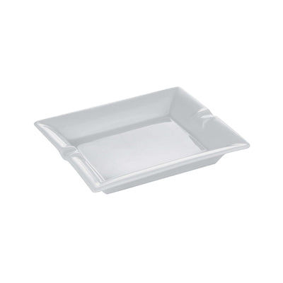 Gural Posacenere Rettangolare in Porcellana 15x8 cm 12 Pezzi