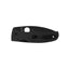 Spyderco Bodacious C263GPBK dettaglio lama DLC nera e G-10 con fodere e clip rivestiti neri