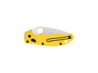 Spyderco Manix 2 Salt C101PYL2 Ball Bearing Lock, Bi-Directional Texture, resistente corrosione