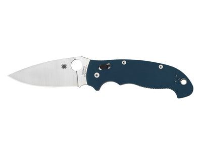 Spyderco Manix 2 XL C95GPCBL2 manico G-10 blu cobalto, lama CPM SPY27 arricchita cobalto