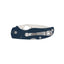 Spyderco Native 5 C41GPCBL5 lama CPM SPY27 cromo niobio vanadio G-10 cobalto - dettaglio lama