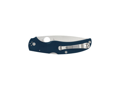 Spyderco Native Chief C244GPCBL lama CPM SPY27 G-10 blu cobalto Back Lock - dettaglio lama