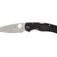 Spyderco Native Chief C244PBK FRN Bi-Directional Texture lama piatta nera - vista principale