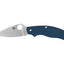 Spyderco UK Penknife C94GPCBL lama CPM SPY27 piatta, guancette G-10 blu cobalto, clip, SLIPIT