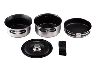 Petromax Dimego Pot Set DIMEGO-S22 pentole campeggio rivestimento ceramica