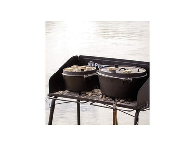 Petromax FE90 tavolo bracieri con paravento altezza 87cm