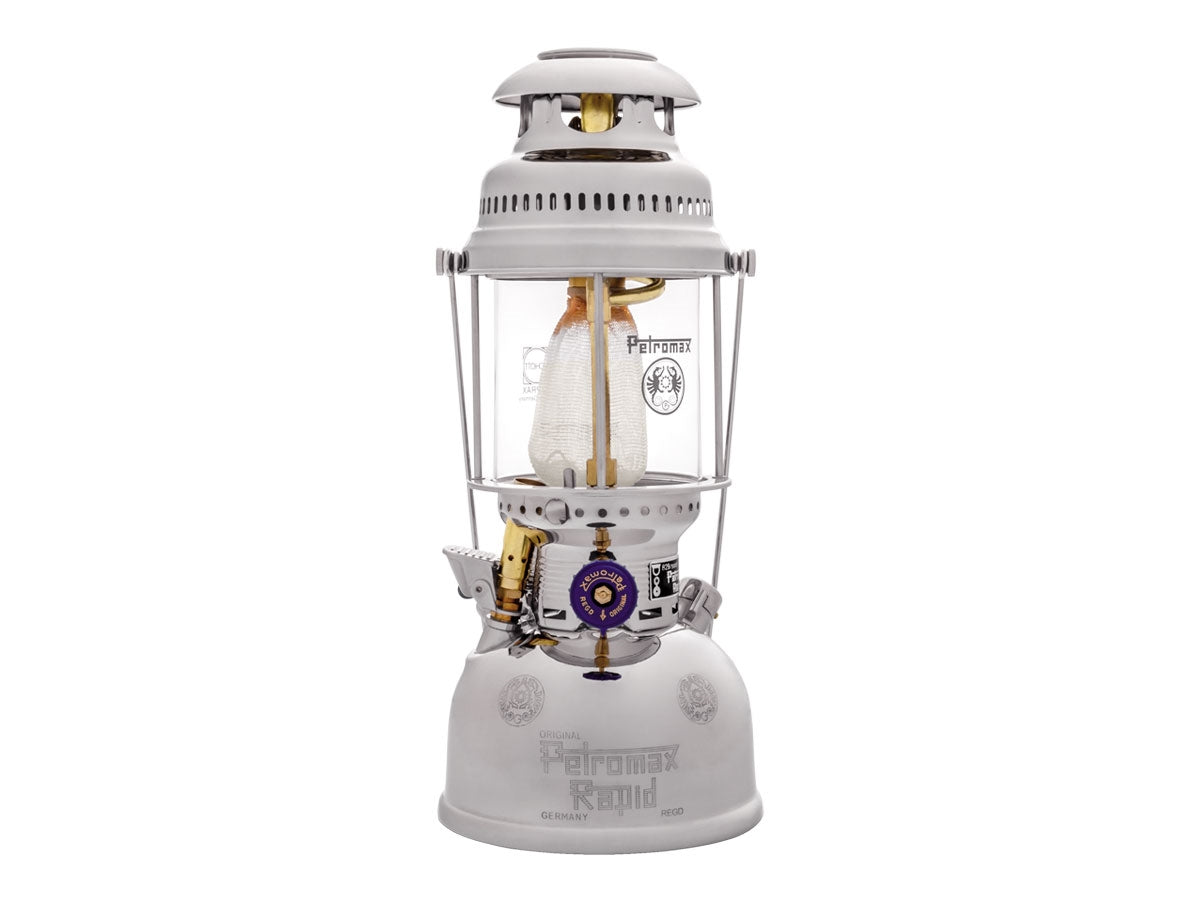 Petromax HK500 Chrome lampada a luce forte 829/500 vetro borosilicato