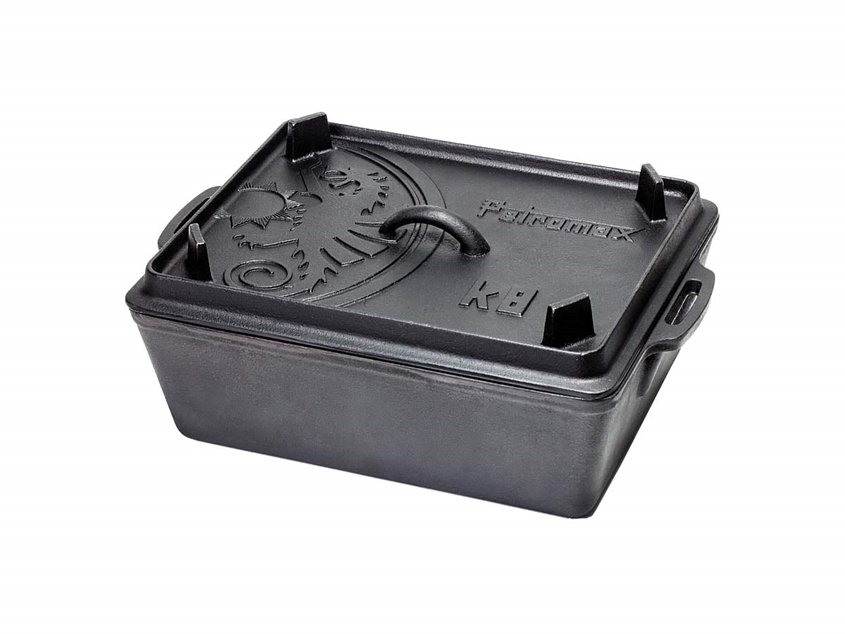 Petromax Loaf Pan K8 teglia pane ghisa con coperchio
