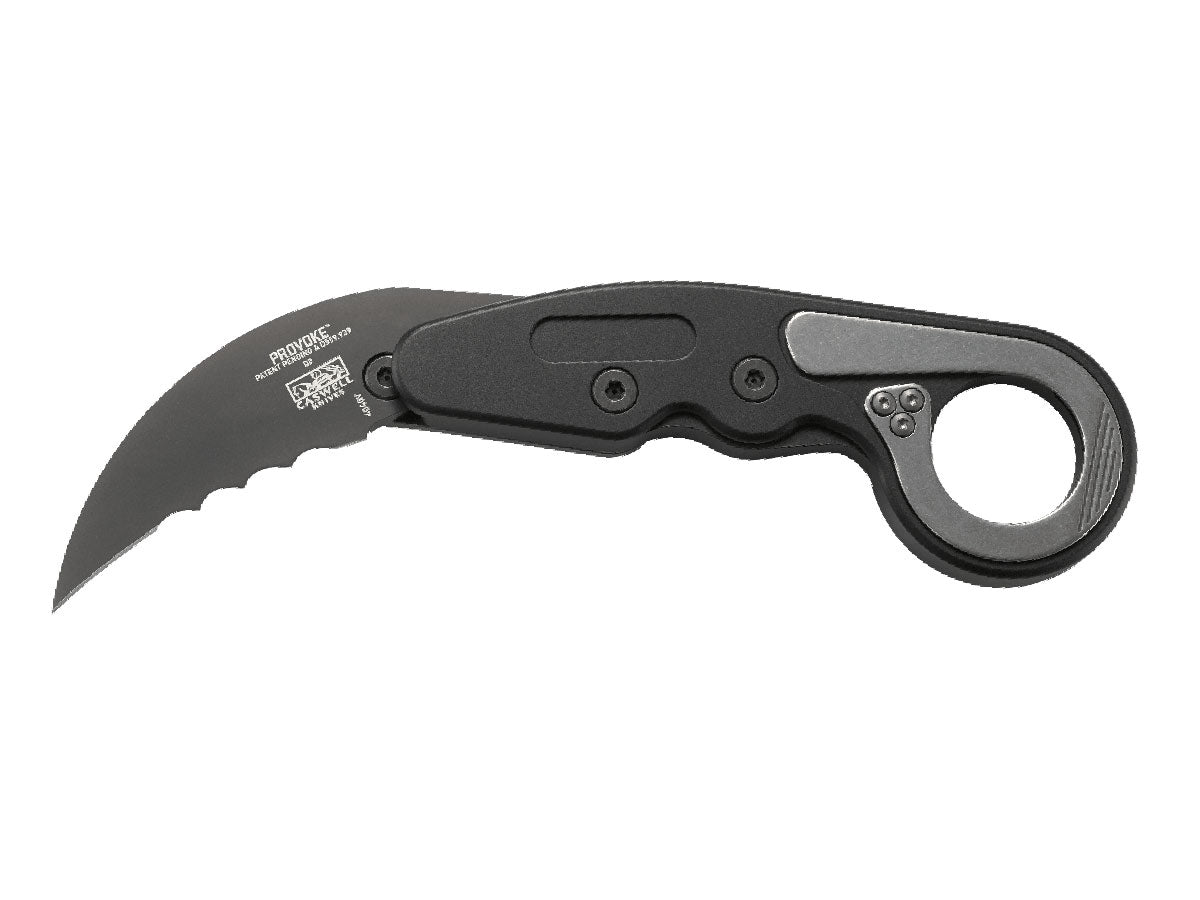 Crkt Provoke Aluminum Black Veff Serrations 4040V - foto 2