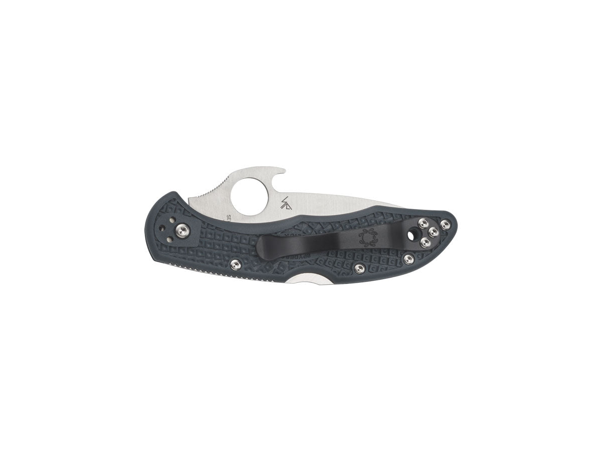Spyderco Delica 4 C11PGYW manico FRN, Back Lock, Made in Japan