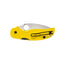 Spyderco Sage 5 Salt C123PYL Compression Lock, clip Tip-Up ambidestra, Made in Taiwan