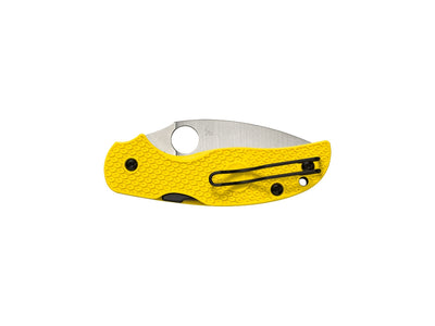 Spyderco Sage 5 Salt C123PYL Compression Lock, clip Tip-Up ambidestra, Made in Taiwan