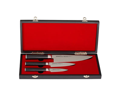 Samura Mo-V Set 3 Pz (CUOCO-FILETTARE-SPELUCCHINO) Gift Box SM-0220 - foto 2