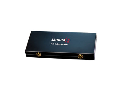 Samura Mo-V Stonewash Set 3 Pz (CUOCO-FILETTARE-SPELUCCHINO) Gift Box SM-0220B - foto 2