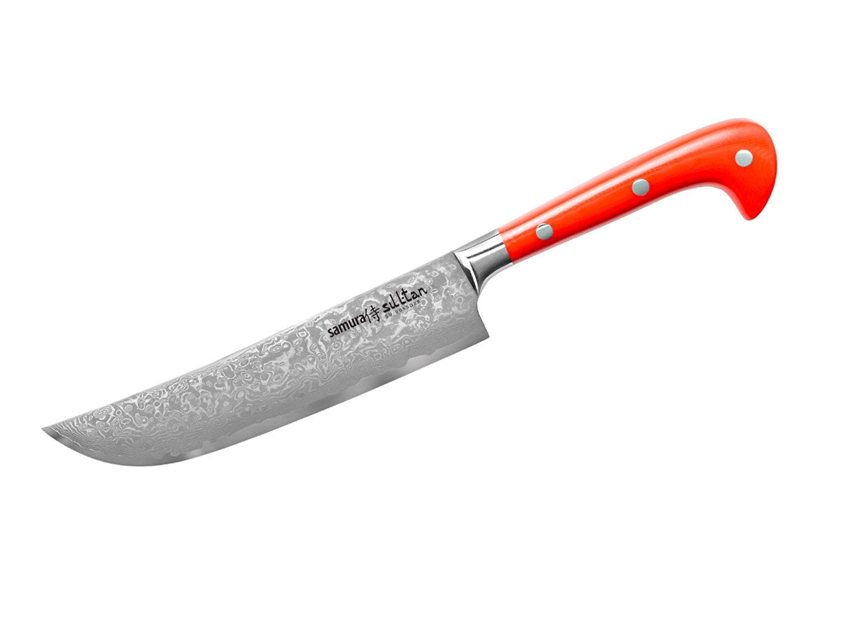 Samura Sultan Cuoco (Chef's knife) Cm.16,4 Red SU-0085DBR