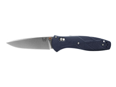 Benchmade Barrage 581-03 Blue Canyon Richlite Plain