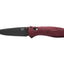 Benchmade Barrage 581BK-04 Redstone Richlite Black Plain