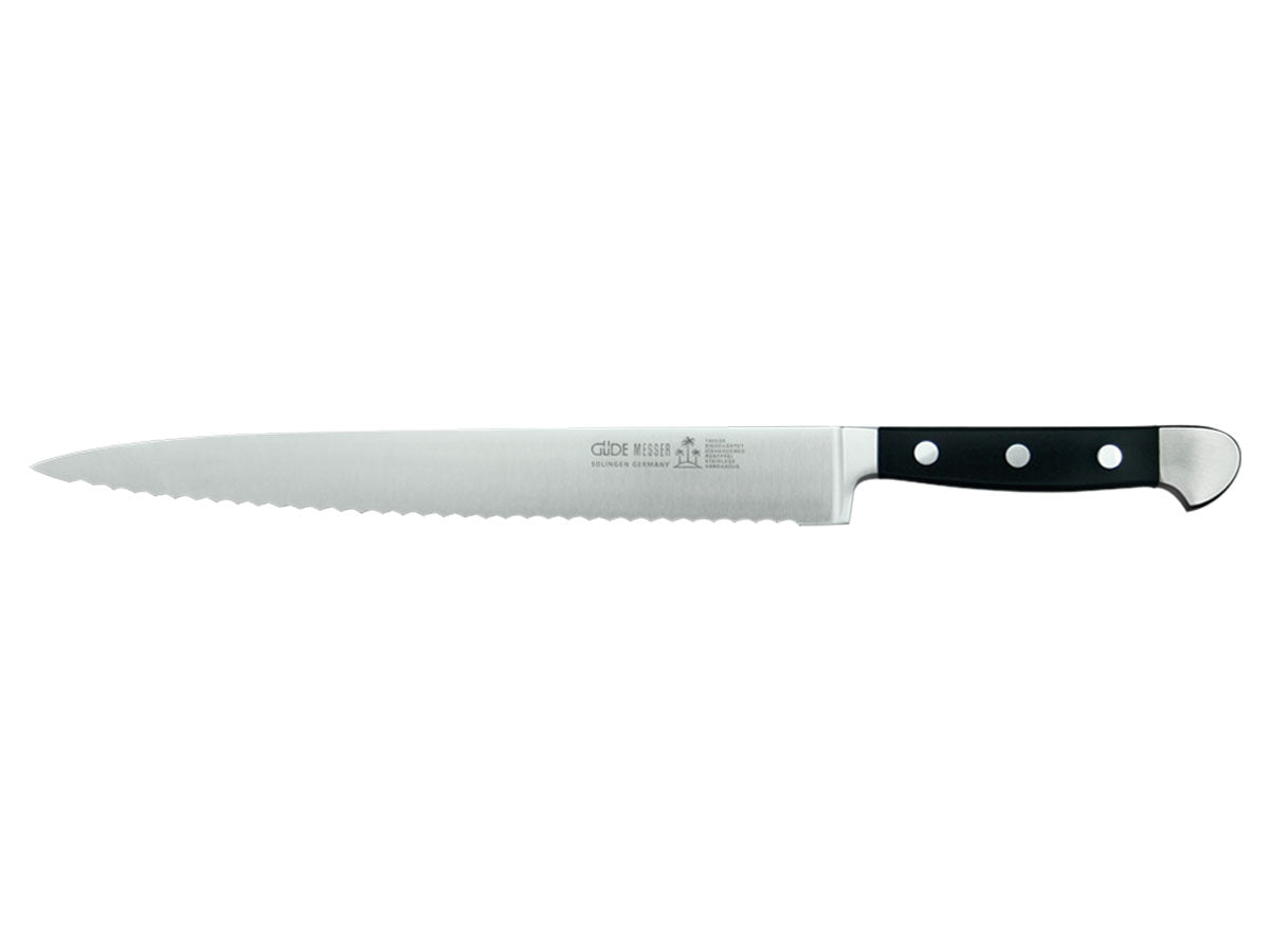 Gude Alpha Affettati A Sega (Roastbeek knife serrated) Cm.26 1465/26