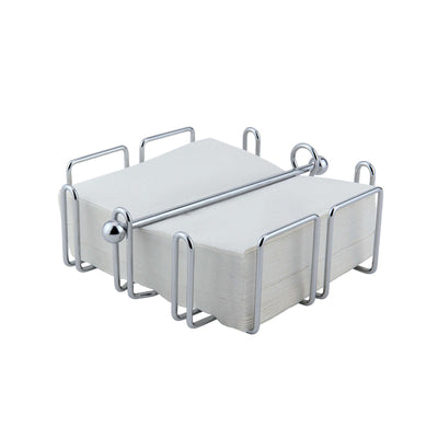 ILSA Portatovaglioli Antivento in Acciaio Inox 19x19 cm