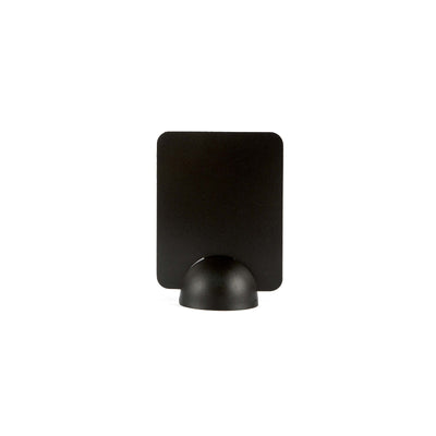Lavagna da Tavolo Rettangolare in Forex Nero 10x12,6 cm