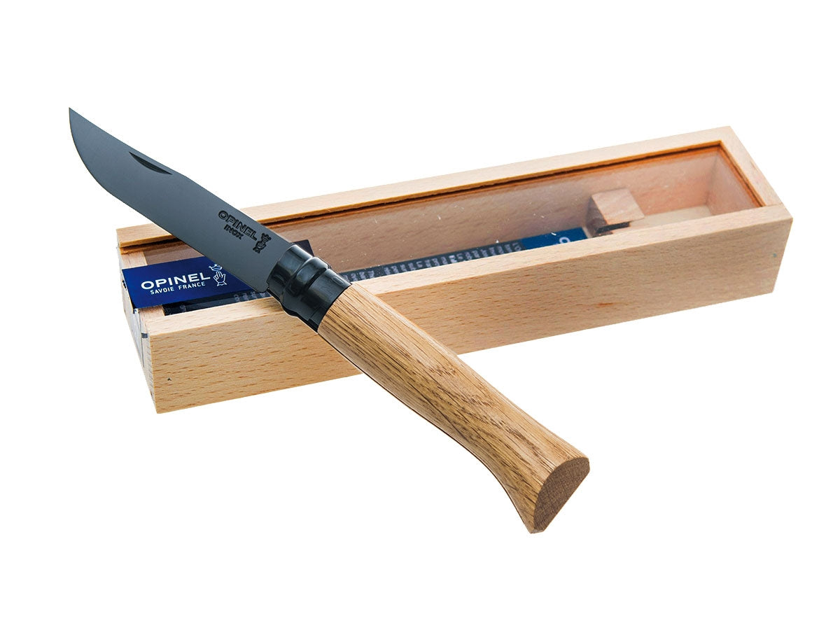 Opinel Tradizione Lusso N°08 Inox Black Edition Chene (002172) - foto 2