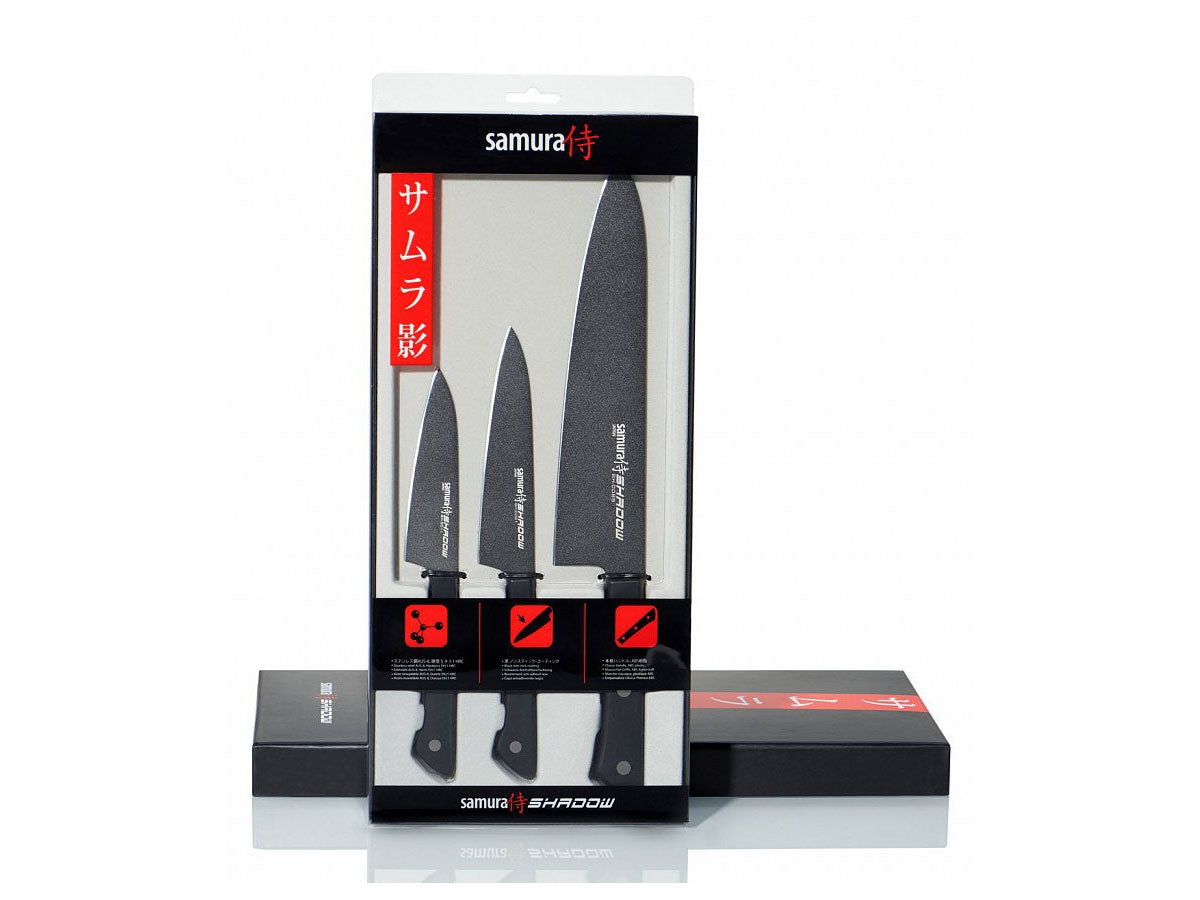 Samura Shadow Set 3 Pz (CUOCO-FILETTARE-SPELUCCHINO) SH-0220 - foto 2