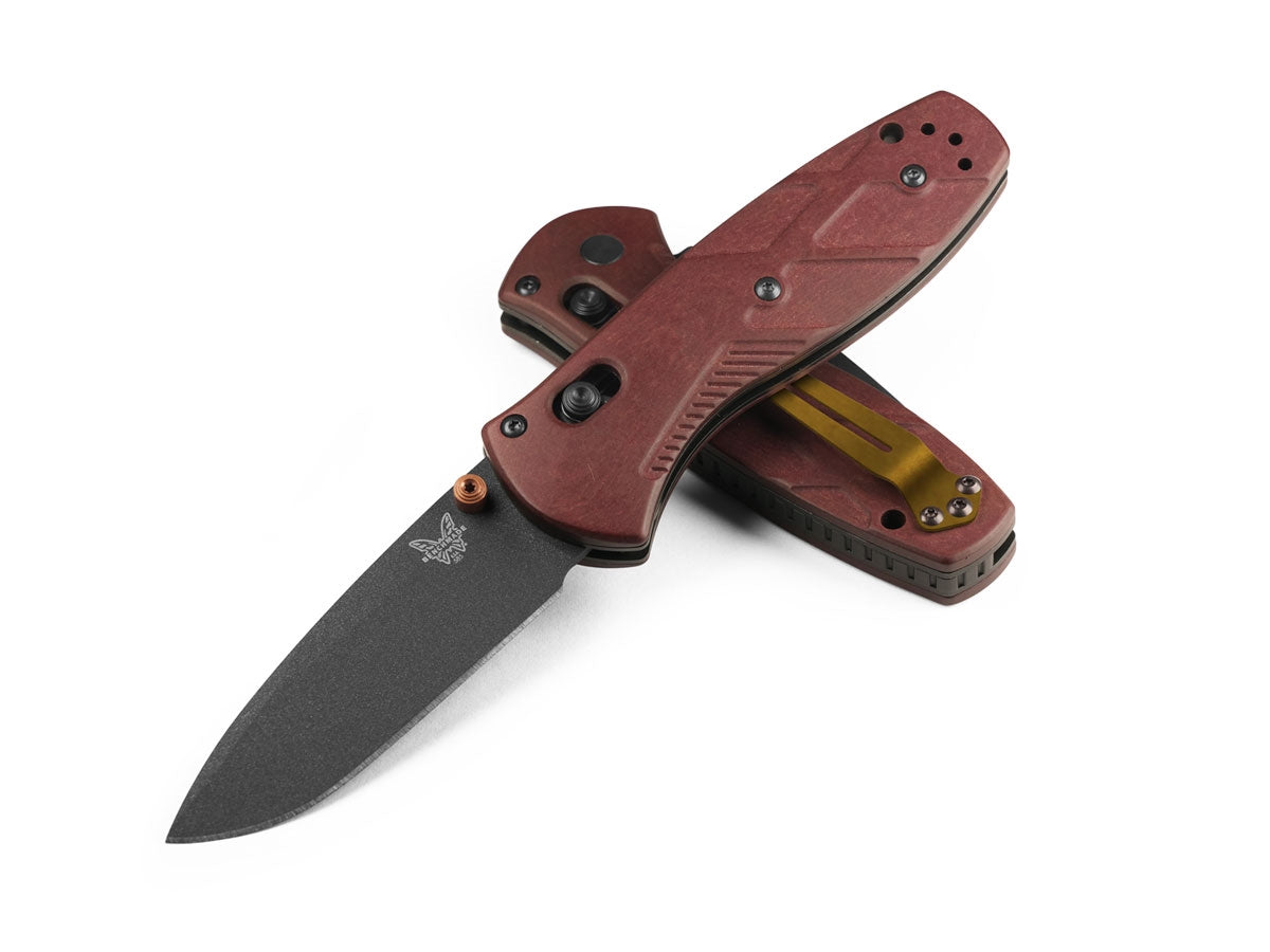 Benchmade Mini Barrage 585BK-04 Redstone Richlite - foto 2