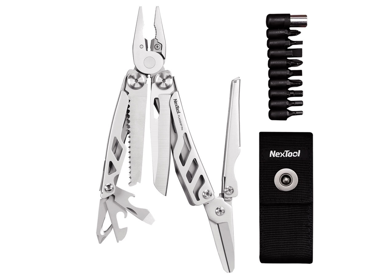 Nextool Flagship Pro Max NE20310A, 14 accessori tronchesi YG8 sega rompivetro