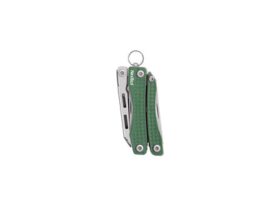 Nextool Mini Flagship NE20050 verde, dettaglio pinza e strumenti
