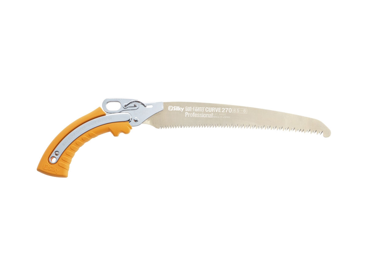 Silky Gunfighter Curve 270mm sega fissa 8,5-6 denti, acciaio giapponese