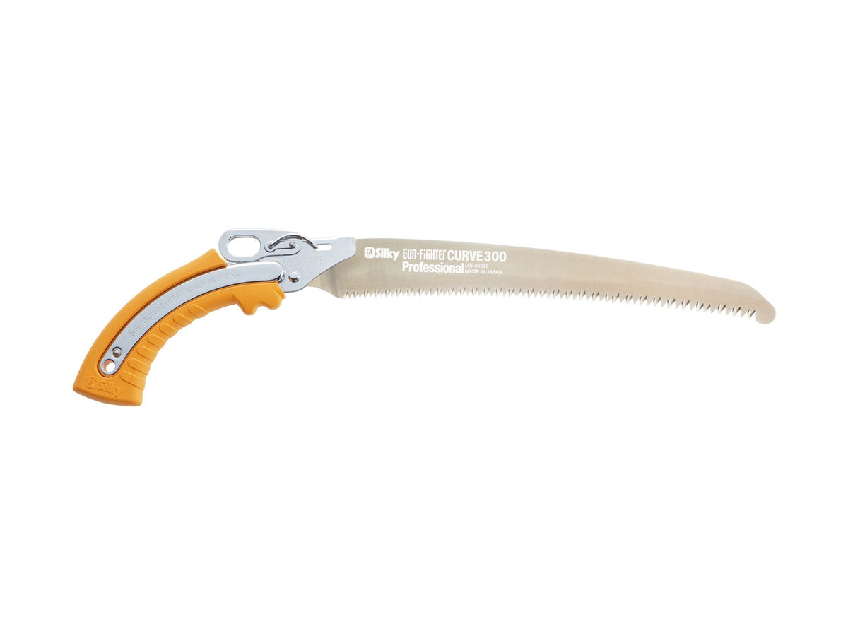 Silky Gunfighter Curve 300mm sega fissa 8,5-6 denti, acciaio giapponese