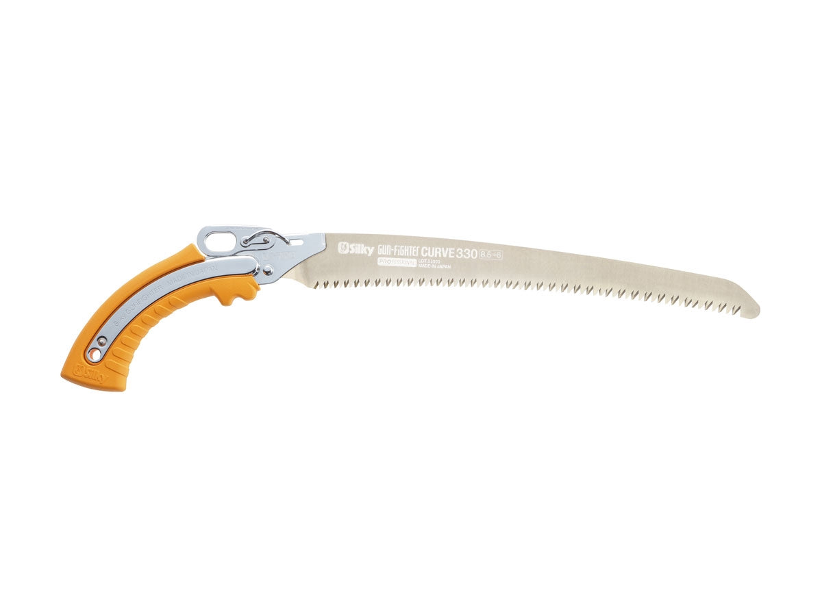 Silky Gunfighter Curve 330mm sega fissa 8,5-6 denti, acciaio giapponese
