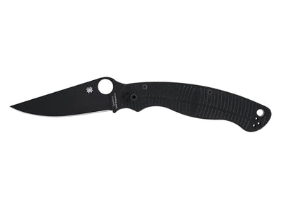 Spyderco Military 2 Salt C36GMCBKP2 lama CPM MagnaCut DLC, manico G-10 nero peel-ply