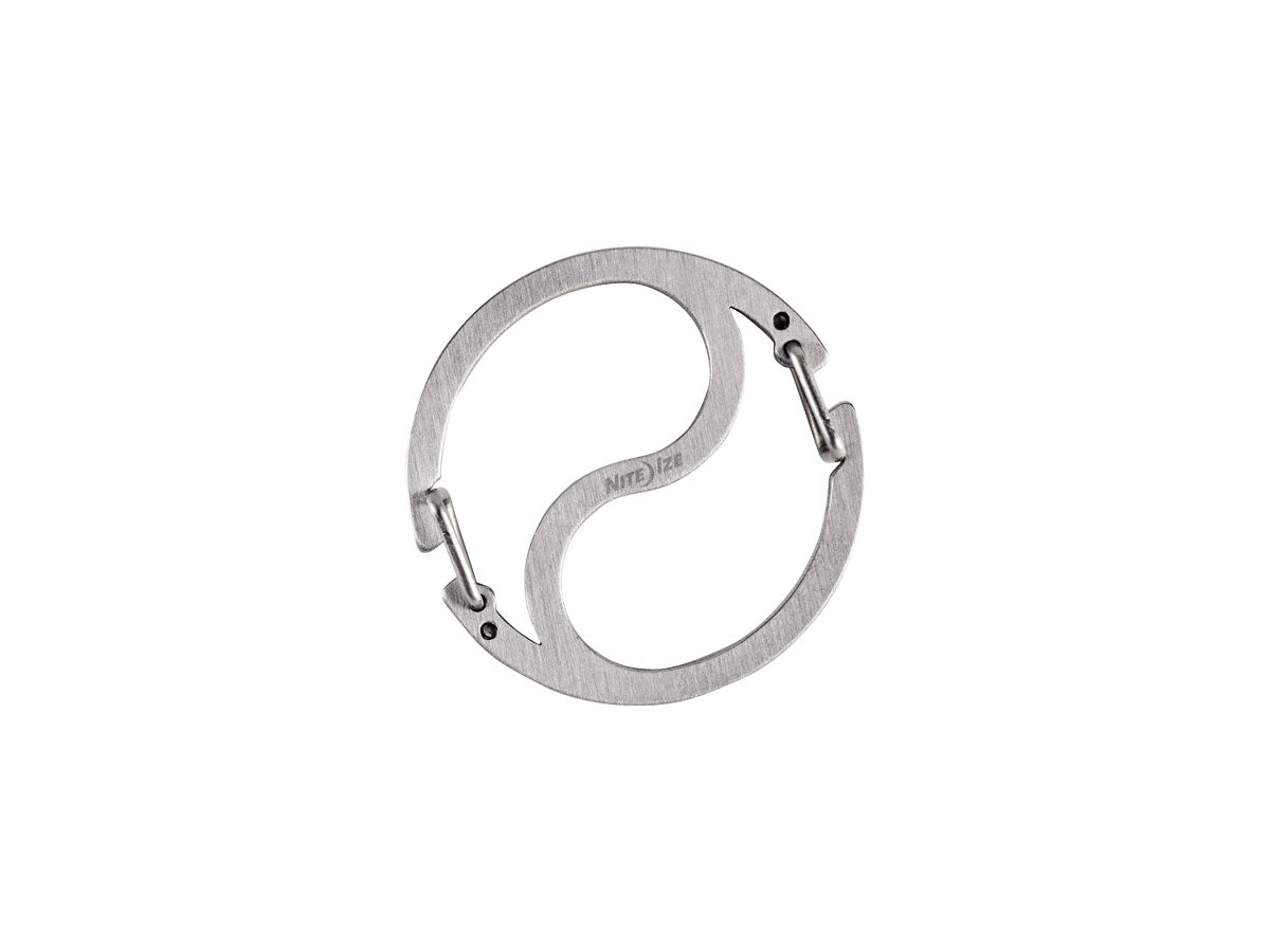 Niteize Medallion Yinyang Key Carabiner Ss Stainless MKYY-11-R3