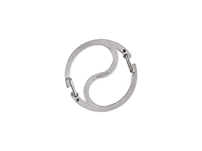 Niteize Medallion Yinyang Key Carabiner Ss Stainless MKYY-11-R3