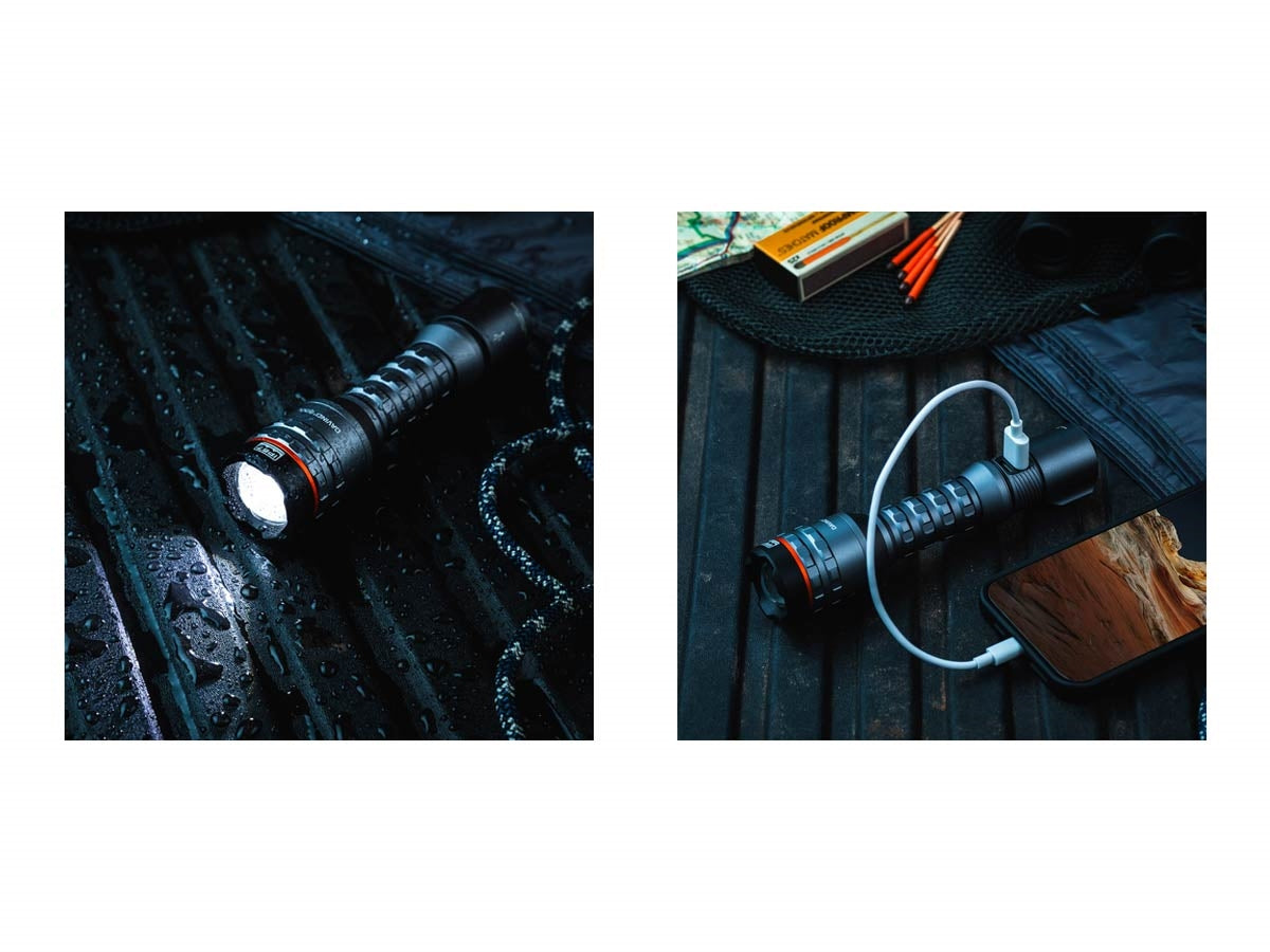 NEBO DAVINCI 800L NEB-1063 - corpo compatto con ricarica USB-C