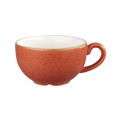 Churchill Stonecast Arancio Mattone Puntinato Tazza Tè 22,7 cl 12 Pezzi