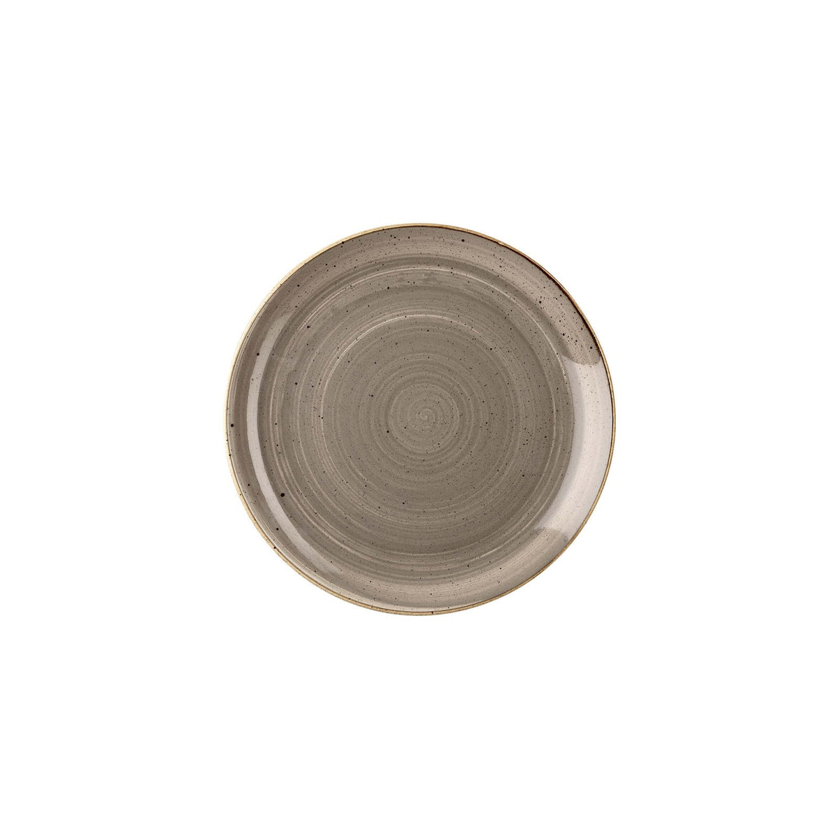 Churchill Stonecast Grigio Puntinato Piatto Pane Ø 16,5 cm 12 Pezzi