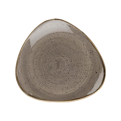 Churchill Stonecast Grigio Piatto Piano Triangolare Ø 31,1 cm 6 Pezzi