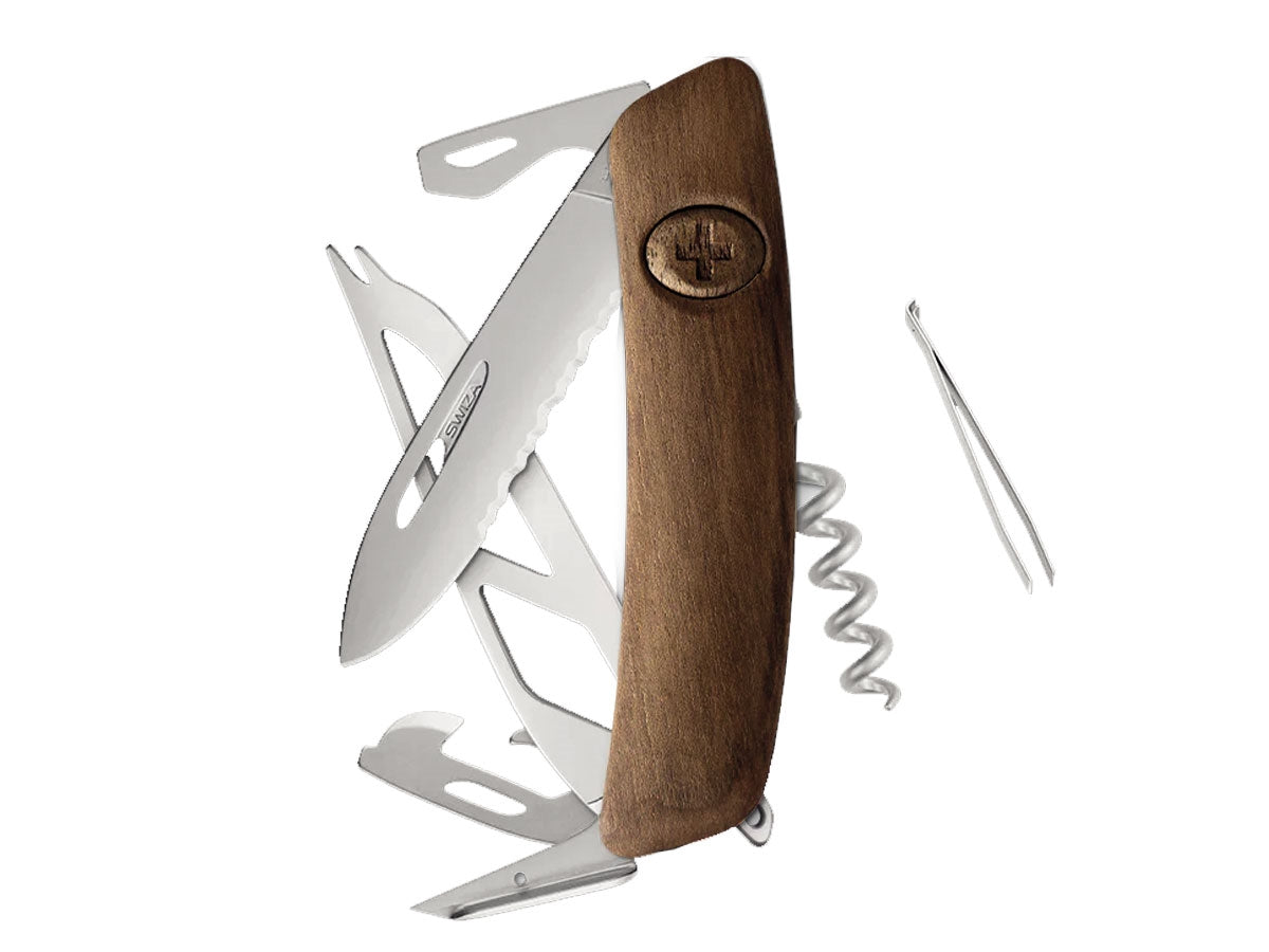 Swiza CH05TR Am Cheese Wood Walnut (KCR.0056.6300)