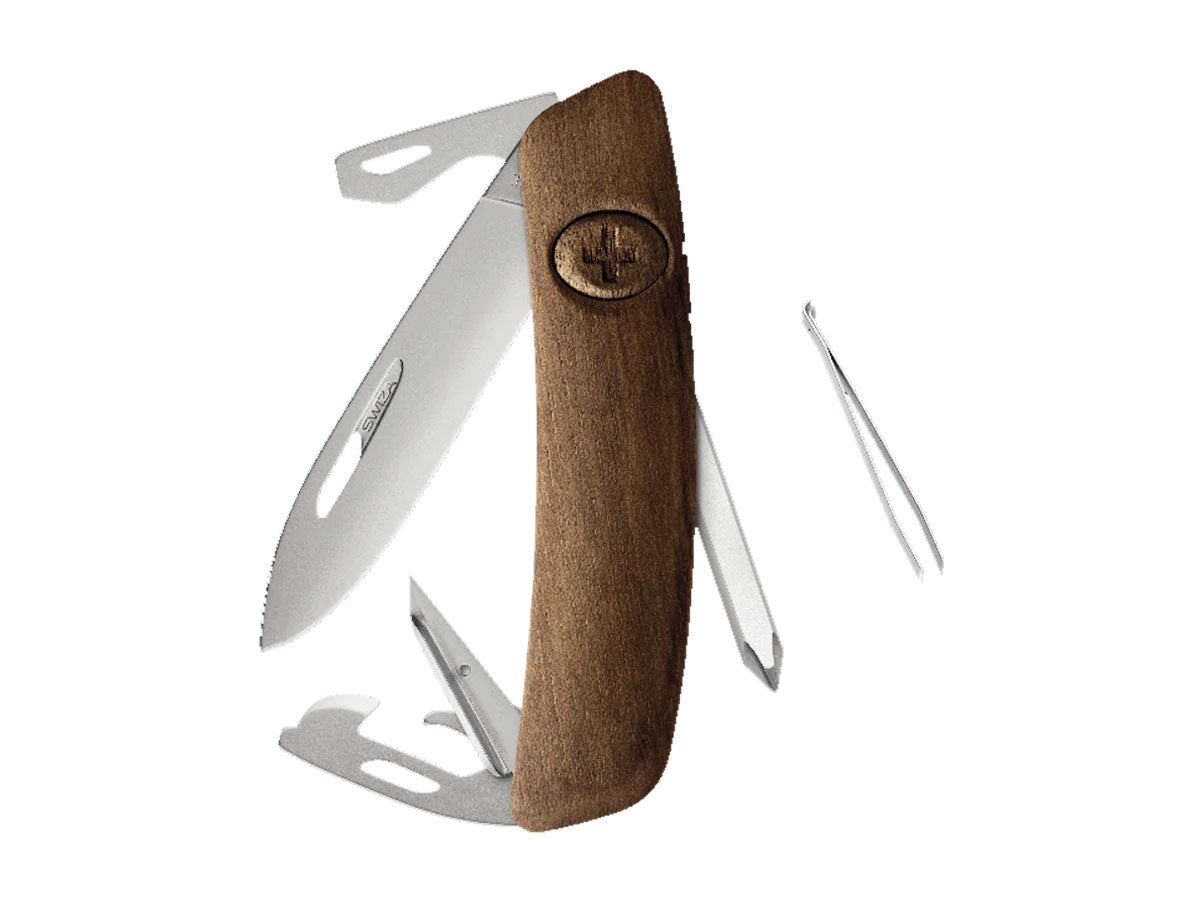 Swiza D04 Am Wood Walnut (KNI.0046.6300)