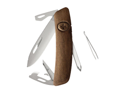 Swiza D04 Am Wood Walnut (KNI.0046.6300)