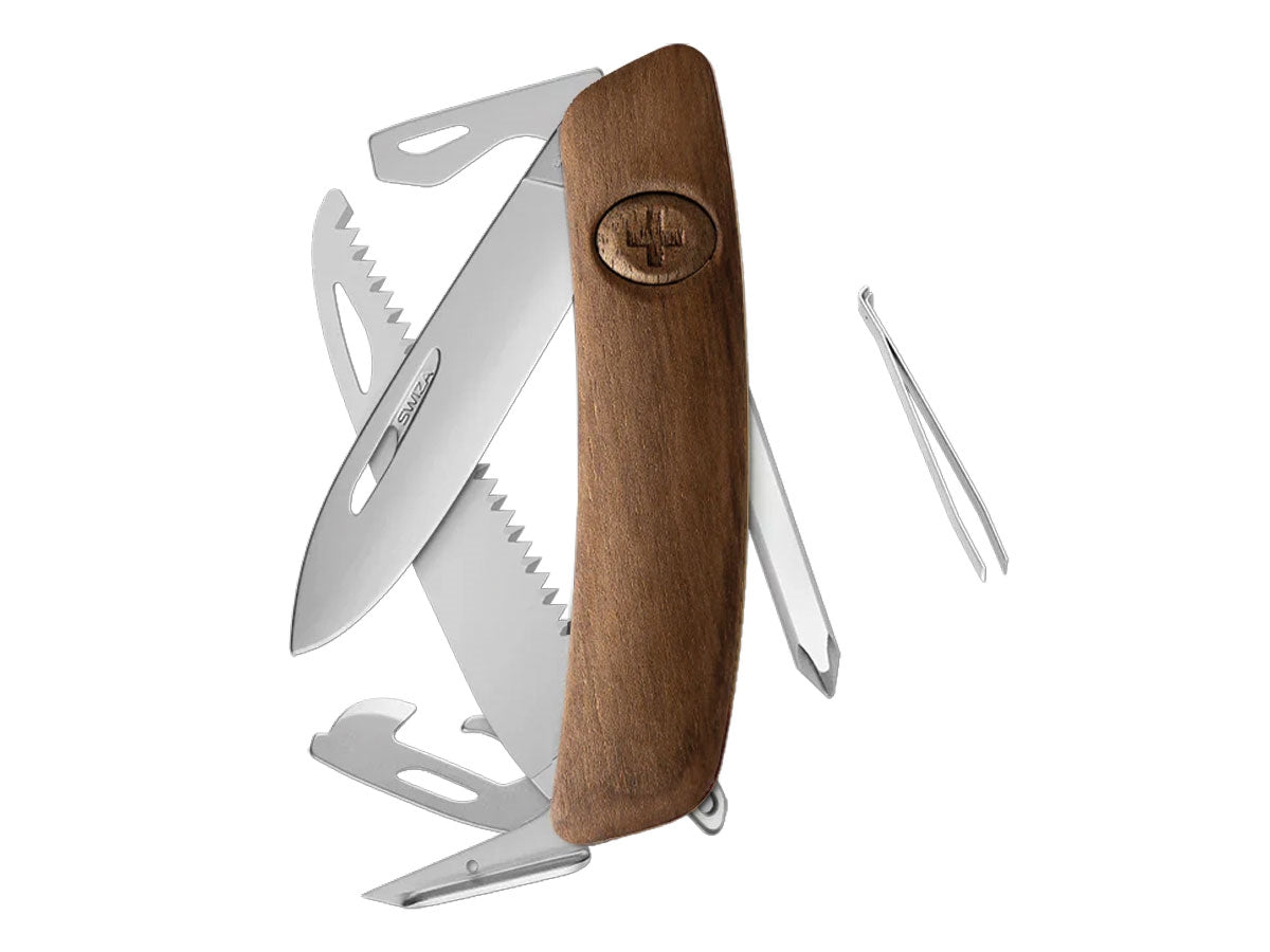 Swiza D06R Am Wood Walnut (KNR.0066.6300)